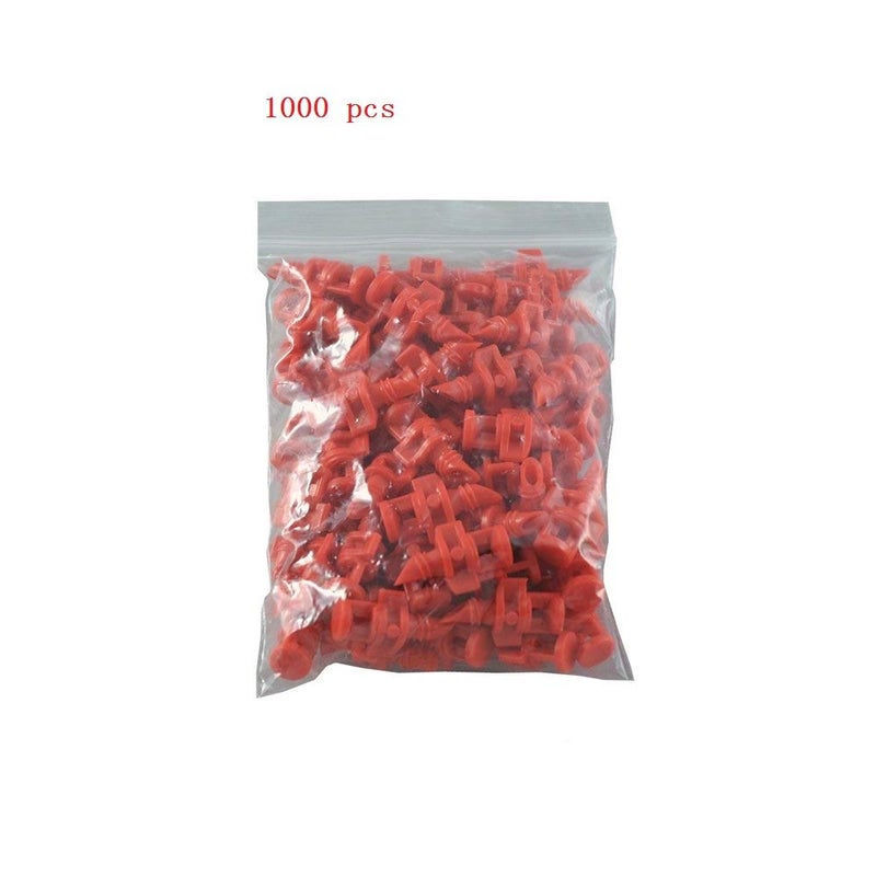 SUCOHANS 1000 قطعة 360 درجة مروحة بخاخ صغيرة جيت المائية Aeroponic Misters Cloners - 360 بخاخ أحمر (1000) - Image 5